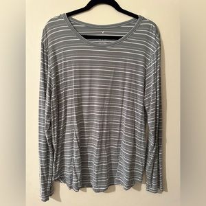 American Eagle Soft & Sexy Long Sleeve Striped, Size XL